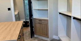 Installed Walk In Closet